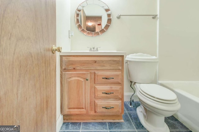 2211 Jonathan Ave, Lithonia, GA 30058 - bathroom featuring vanity and bathtub / shower combination