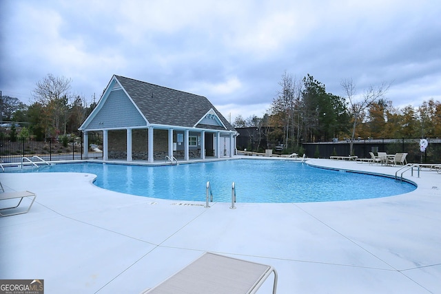 2304 Shetley Creek Dr, Norcross, GA 30071 - community pool with a patio area