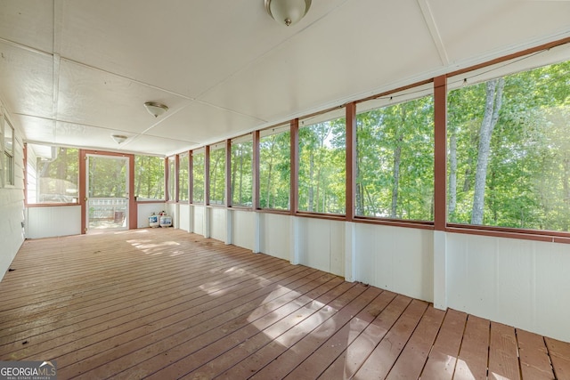 130 April Trce, Dawsonville, GA 30534 - view of unfurnished sunroom