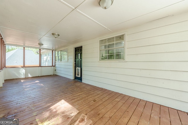 130 April Trce, Dawsonville, GA 30534 - view of unfurnished sunroom