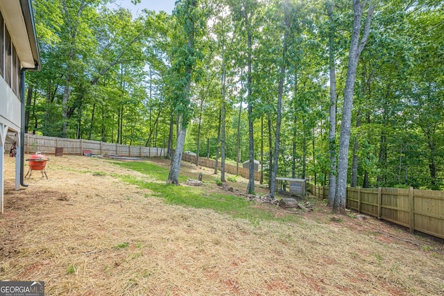 130 April Trce, Dawsonville, GA 30534 - view of fenced backyard