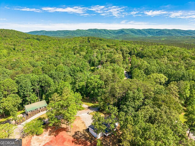 130 April Trce, Dawsonville, GA 30534 - aerial view of a forest and mountains