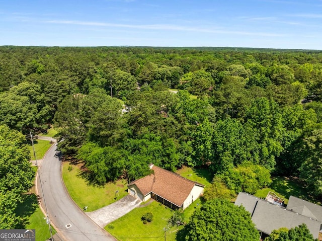 2617 Laurel Woods Ln SE, Conyers, GA 30094 - drone / aerial view of a heavily wooded area