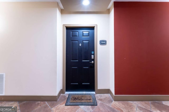 390 17th St NW Unit 2040, Atlanta, GA 30363 - property entrance featuring stucco siding