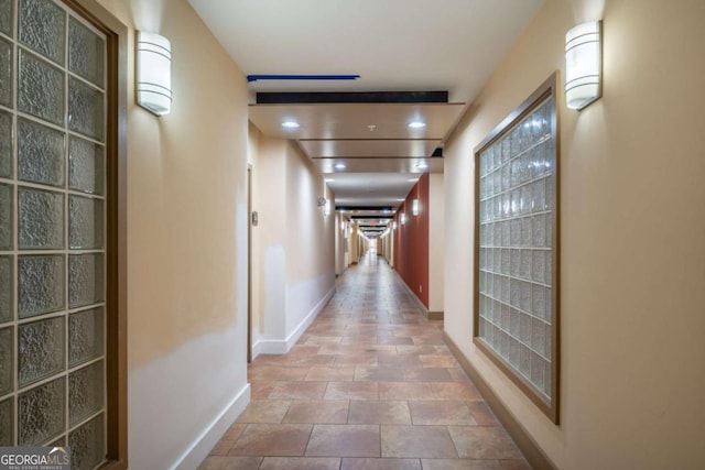 390 17th St NW Unit 2040, Atlanta, GA 30363 - hallway with baseboards