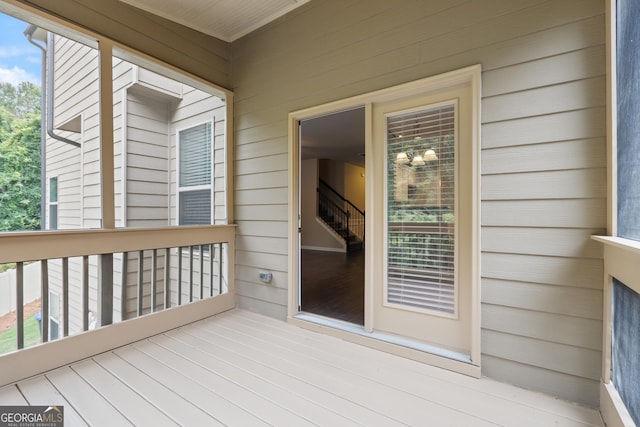 1537 Maplecliff Way, Sugar Hill, GA 30518 - view of wooden terrace