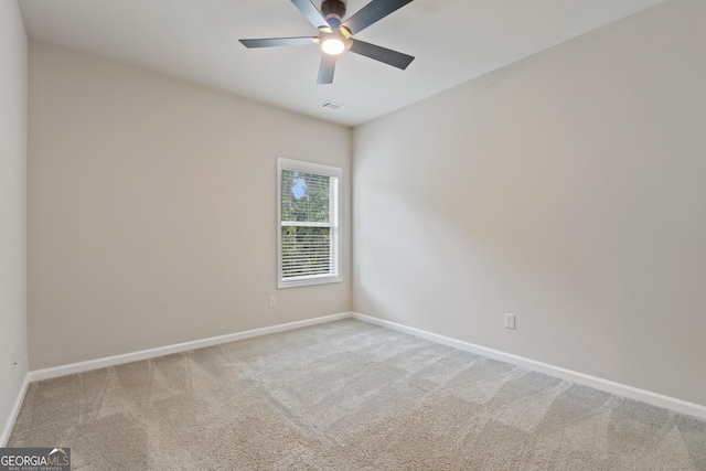 1537 Maplecliff Way, Sugar Hill, GA 30518 - carpeted empty room featuring baseboards and ceiling fan