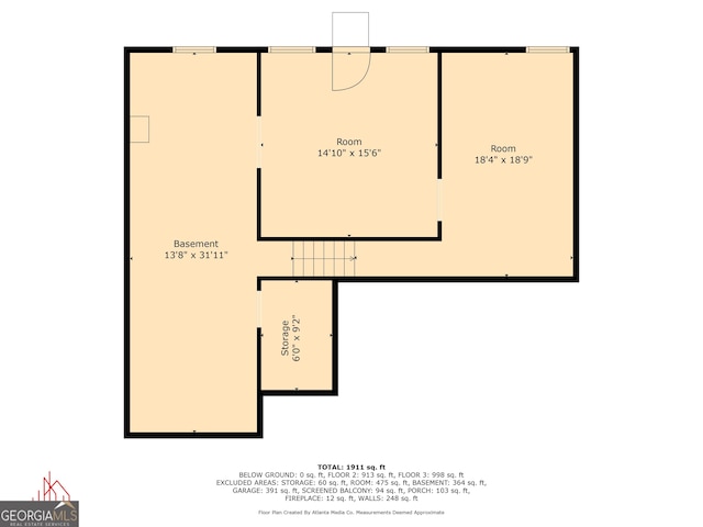 1537 Maplecliff Way, Sugar Hill, GA 30518 - room layout