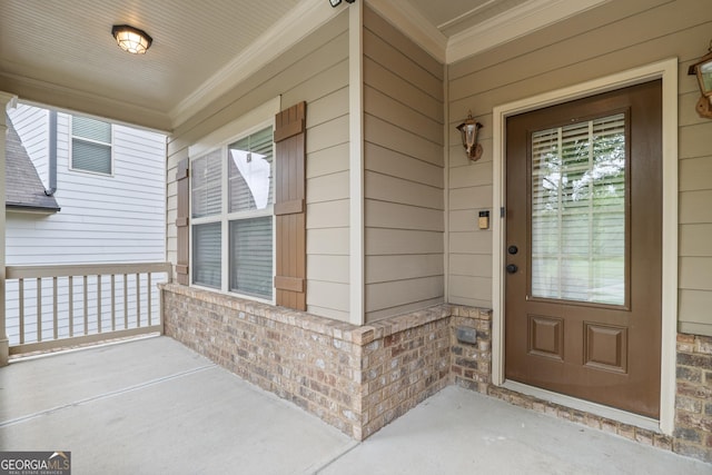 1537 Maplecliff Way, Sugar Hill, GA 30518 - view of exterior entry with a porch
