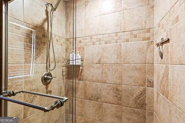 325 Emelia Dr, Morganton, GA 30560 - bathroom view of a tile shower