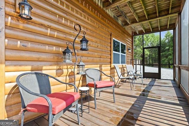 325 Emelia Dr, Morganton, GA 30560 - view of sunroom / solarium
