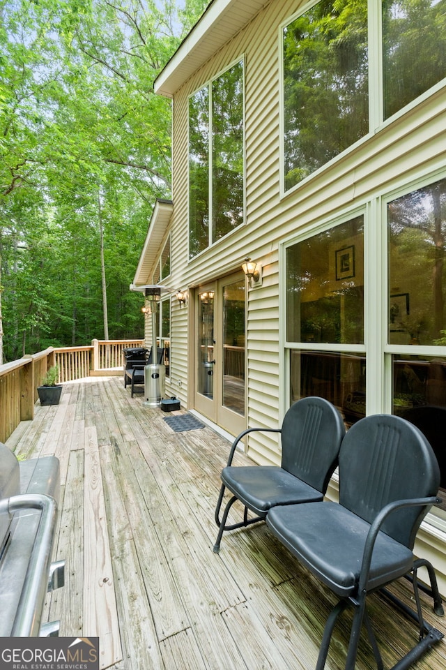 425 Wagers Mill Rd, Newnan, GA 30263 - view of deck