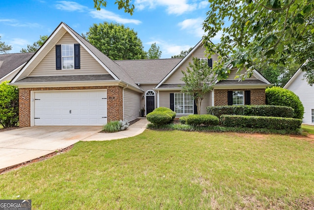 264 Baldwin Ct, Newnan, GA 30263 - traditional-style home featuring brick siding, driveway, and a front yard