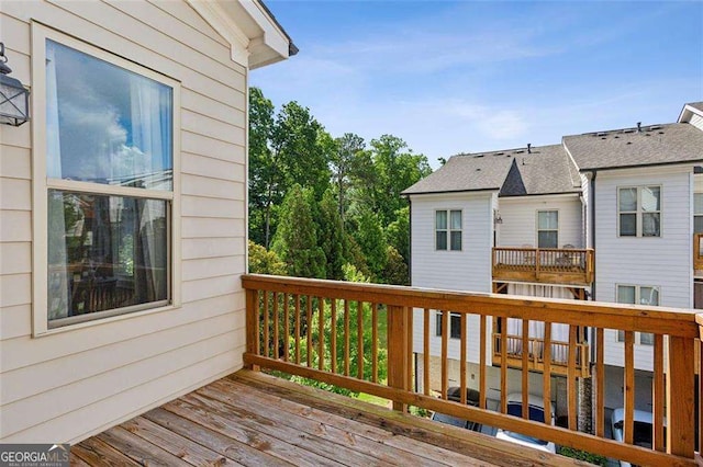 4355 Parkside Pl, Sandy Springs, GA 30342 - view of wooden deck