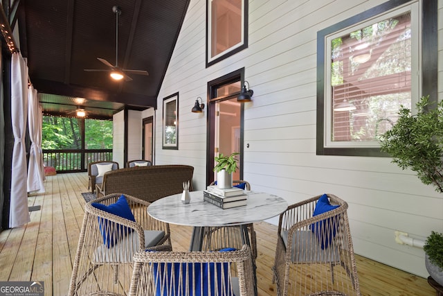 532 Coffee Cove Dr, Jasper, GA 30143 - view of wooden porch