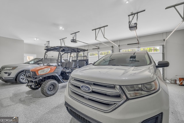 1035 Mcfarlin Bridge Rd, Carnesville, GA 30521 - garage with a garage door opener