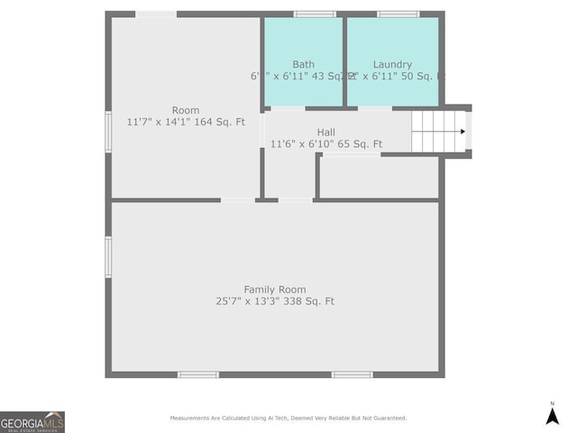 7121 Forest Dr SE, Covington, GA 30014 - view of floor plan / room layout