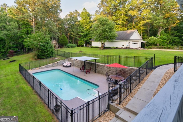 2230 Ewing Chapel Rd, Dacula, GA 30019 - view of pool featuring a patio area