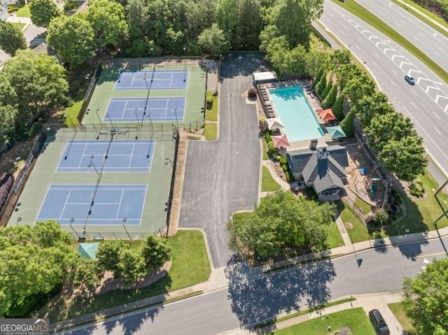 2346 Unicoi Ct, Duluth, GA 30097 - aerial view of a pool area