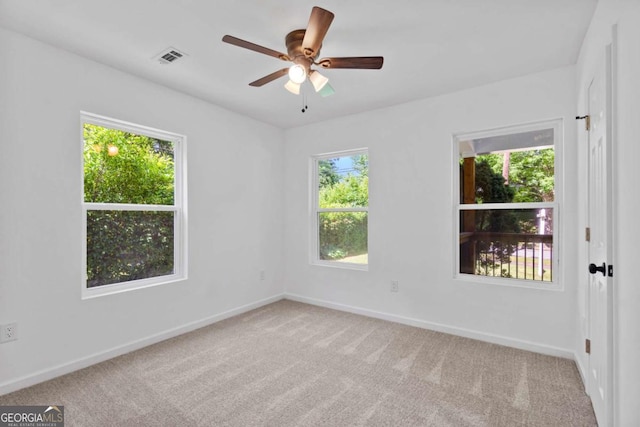 5 Windsor Ter, Avondale Estates, GA 30002 - spare room with carpet floors and ceiling fan