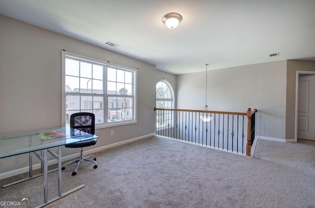 26 Ivey Meadow Dr, Dallas, GA 30132 - unfurnished office featuring carpet flooring and baseboards
