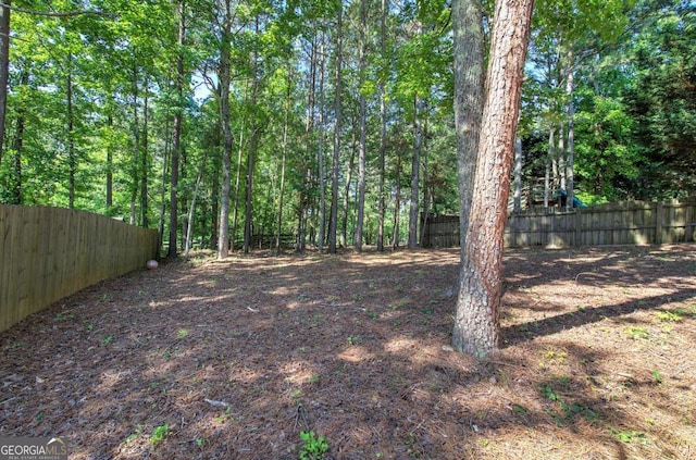 26 Ivey Meadow Dr, Dallas, GA 30132 - view of yard with a forest view