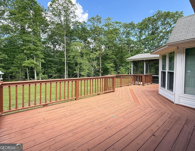 712 Boy Scout Rd, Newnan, GA 30263 - view of wooden terrace