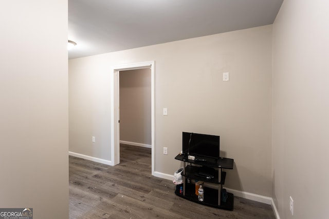 632 Creekside Trce, Covington, GA 30014 - empty room with wood finished floors and baseboards