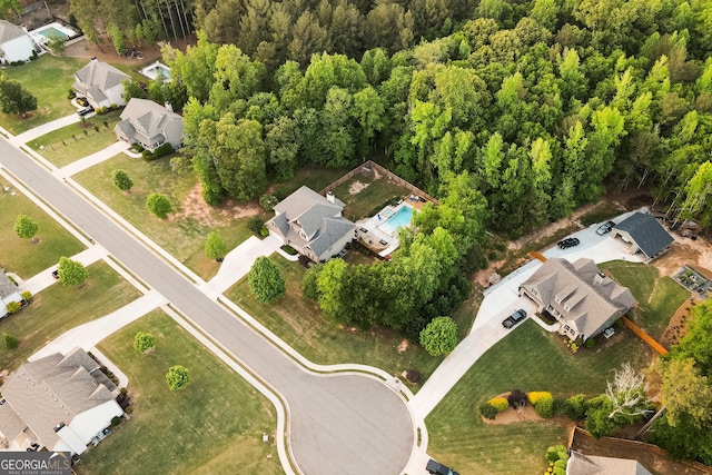 632 Creekside Trce, Covington, GA 30014 - aerial view of property and surrounding area with nearby suburban area