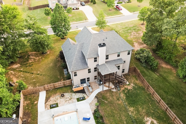 632 Creekside Trce, Covington, GA 30014 - aerial view of property and surrounding area