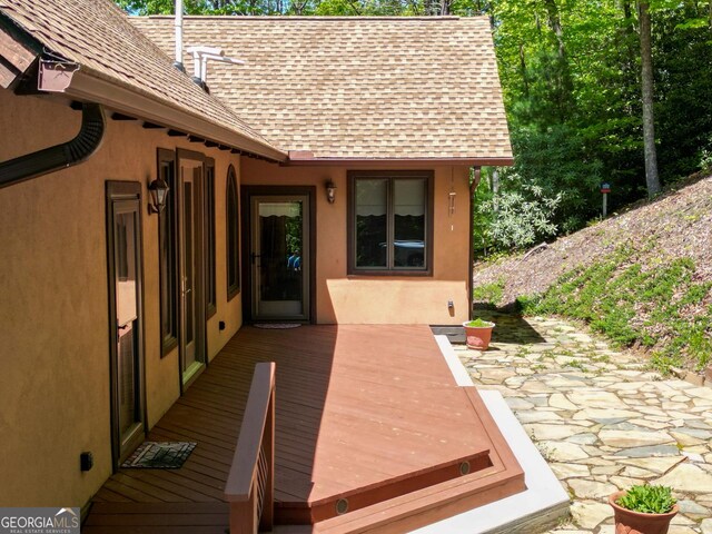 1289 Rainwater Trl, Tiger, GA 30576 - view of deck