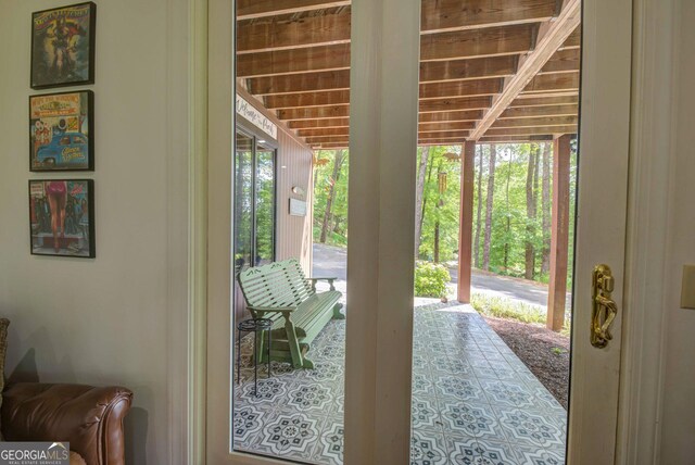 1289 Rainwater Trl, Tiger, GA 30576 - view of doorway
