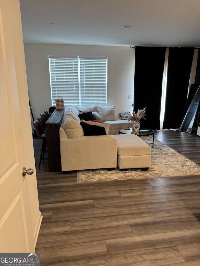 536 Magnolia Cir Unit 116, Palmetto, GA 30268 - living area featuring wood finished floors