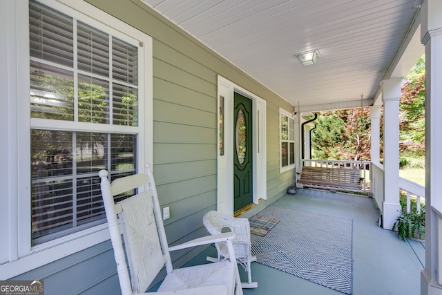 103 Depot St, Buchanan, GA 30113 - view of covered porch