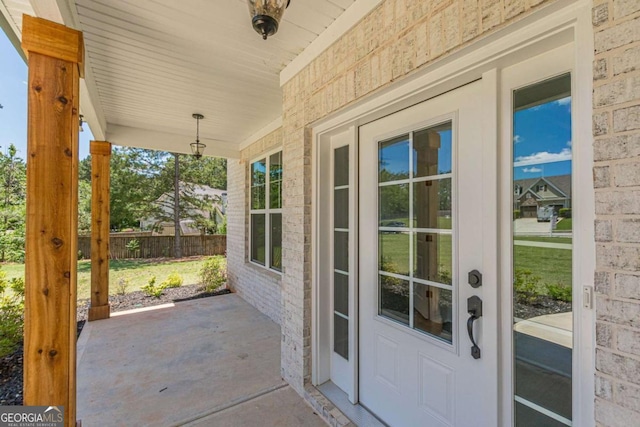 4075 O Henry Ct, Mcdonough, GA 30252 - view of covered porch