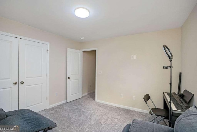 105 Paulowina Cir, Mcdonough, GA 30253 - exercise room featuring carpet flooring and baseboards