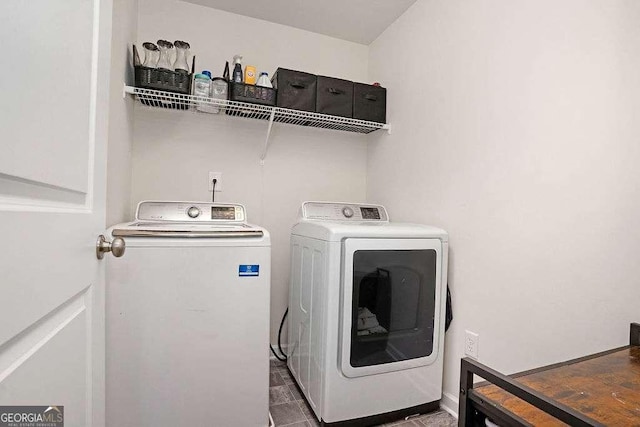 105 Paulowina Cir, Mcdonough, GA 30253 - laundry area with separate washer and dryer