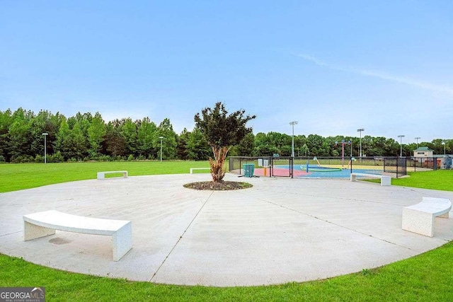 105 Paulowina Cir, Mcdonough, GA 30253 - view of community featuring a tennis court