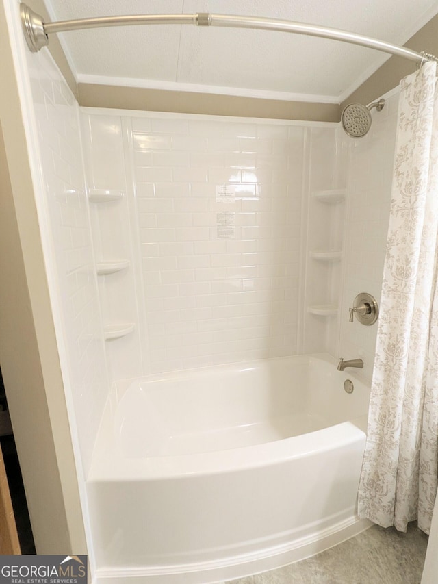 1096 Tesnatee Gap Valley Rd, Cleveland, GA 30528 - full bathroom featuring shower / bath combo