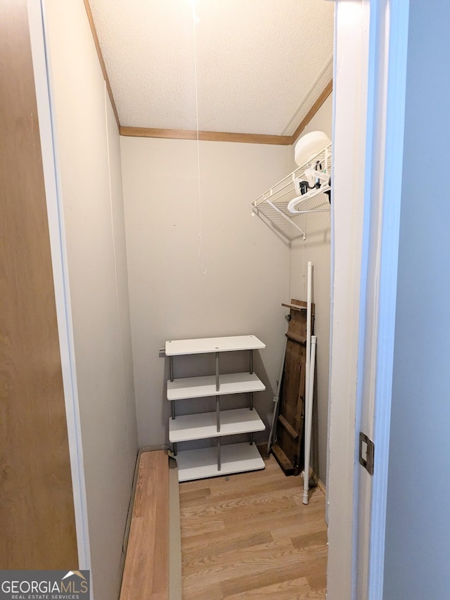 1096 Tesnatee Gap Valley Rd, Cleveland, GA 30528 - walk in closet featuring light wood-style flooring