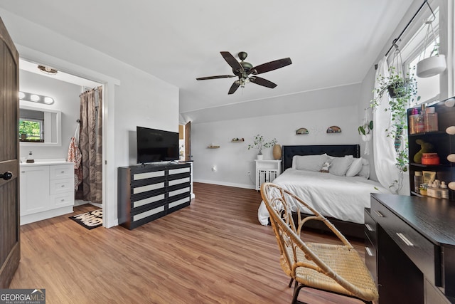 7170 Church St, Bartow, GA 30413 - bedroom featuring light wood-style floors and baseboards