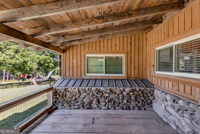 894 Lake Circle Rd, Buchanan, GA 30113 - view of wooden terrace