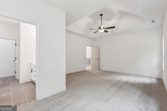 2279 Lakeview Pkwy, Villa Rica, GA 30180 - unfurnished room featuring a ceiling fan, baseboards, and carpet