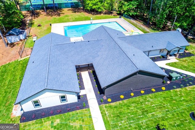 2279 Lakeview Pkwy, Villa Rica, GA 30180 - view of subject property featuring a pool