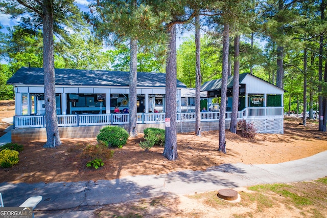 2279 Lakeview Pkwy, Villa Rica, GA 30180 - view of front of home featuring covered porch
