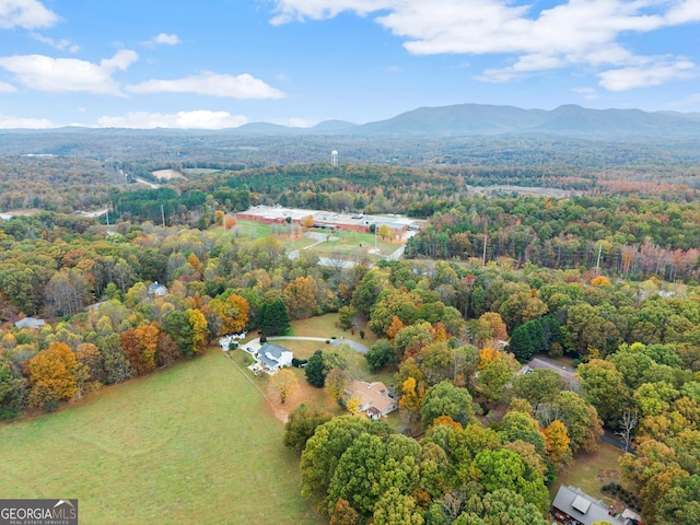 231 Doug Allison Hts, Cleveland, GA 30528 - aerial view of a forest and mountains
