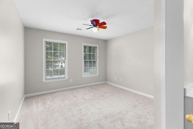 85 Arabian Ave, Alpharetta, GA 30004 - carpeted spare room featuring ceiling fan and baseboards