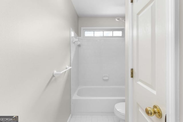 85 Arabian Ave, Alpharetta, GA 30004 - full bathroom with toilet, bathing tub / shower combination, and tile patterned floors