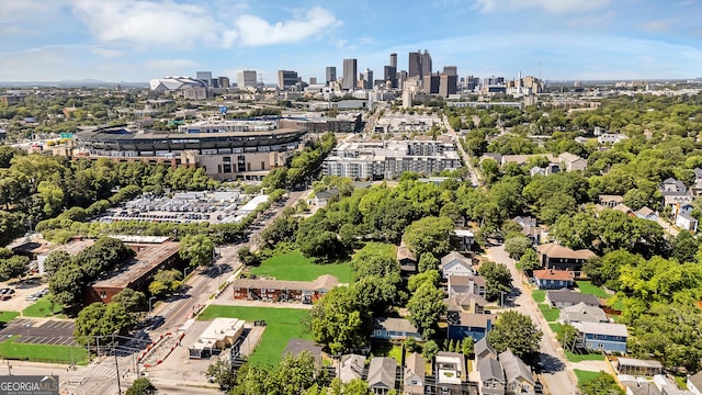 827 Fraser St SE, Atlanta, GA 30315 - bird's eye view of city skyline