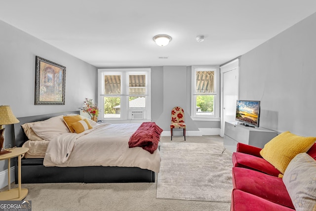 1021 Oak St SW, Atlanta, GA 30310 - bedroom with carpet flooring, cooling unit, and baseboards
